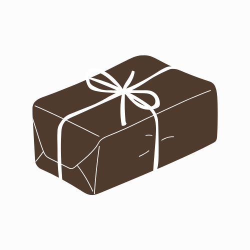 illustration d'un paquet cadeau emballé
