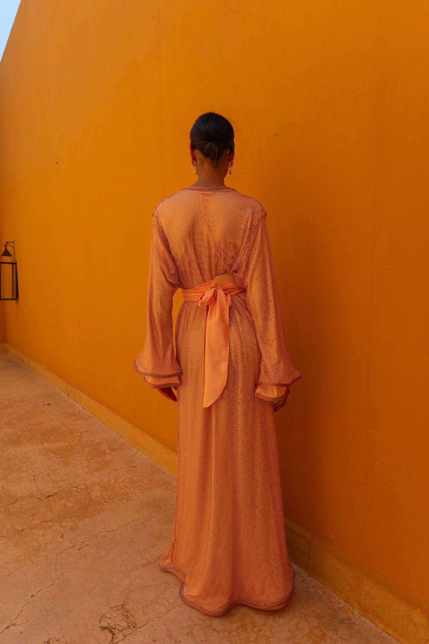 Rawan | Takchita rose - Caftans modernes - MAYANE COUTURE