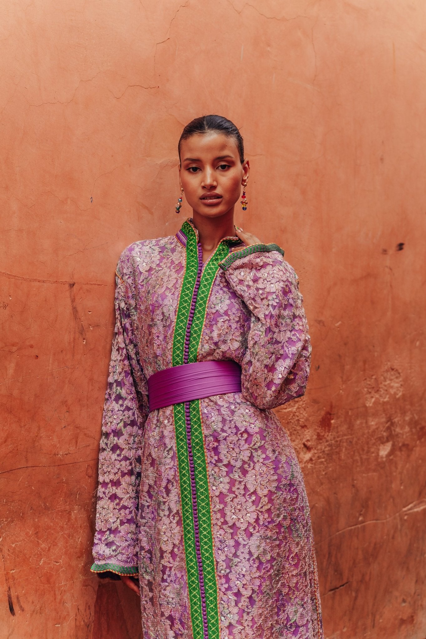 Caftan Mahira | Pièce unique - Boutique de caftans marocains modernes - MAYANE COUTURE