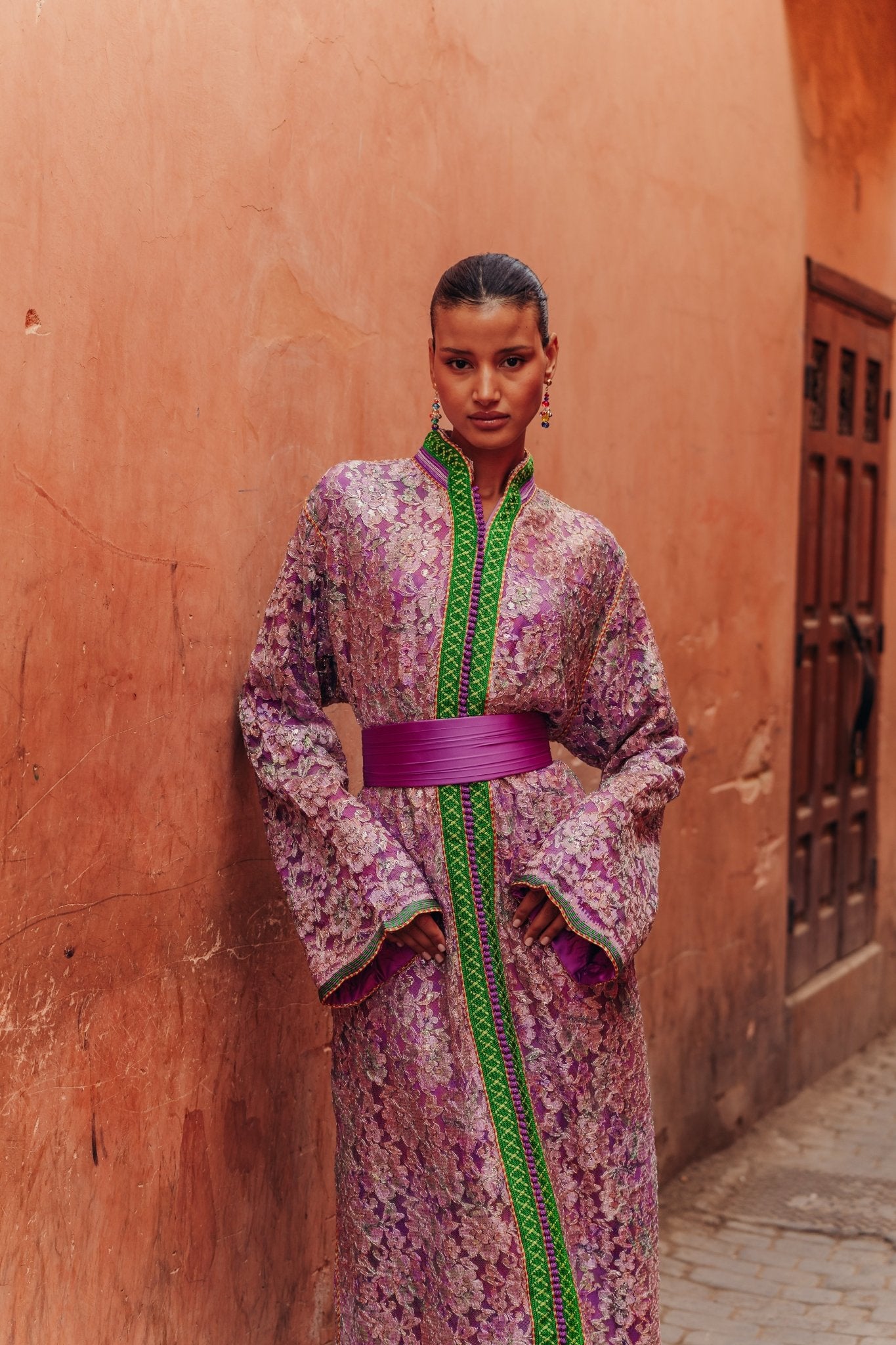 Caftan Mahira | Pièce unique - Boutique de caftans marocains modernes - MAYANE COUTURE