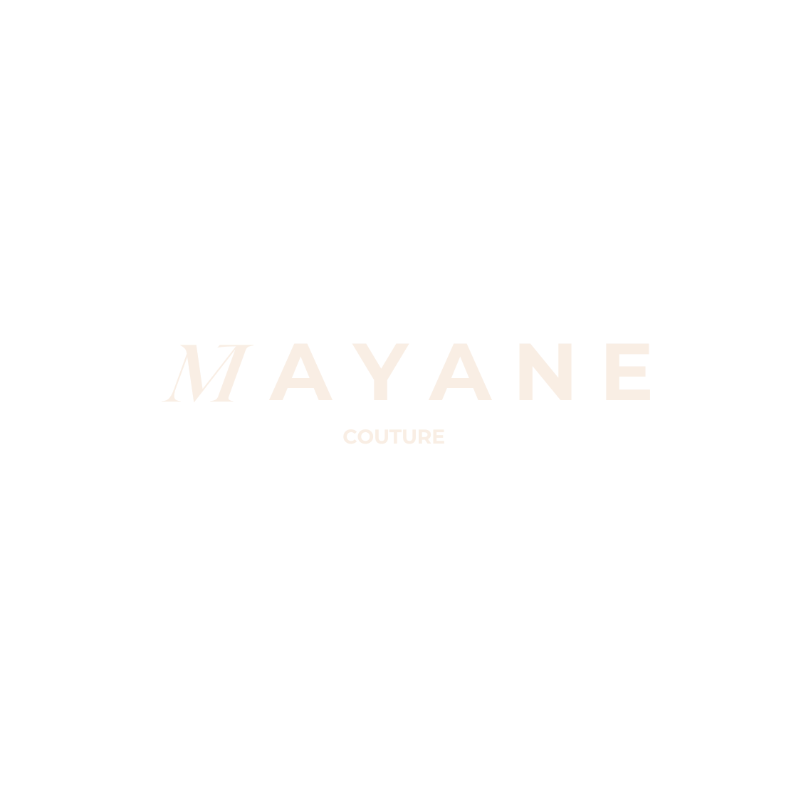 Logo de la marque Mayane couture transparent