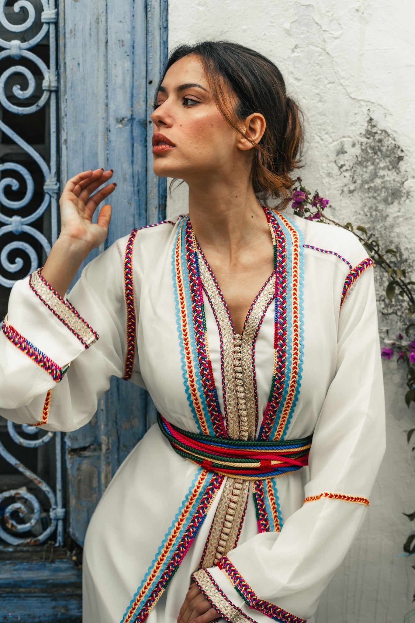 Kahina | Takchita inspiration berbère - Caftans modernes - MAYANE COUTURE