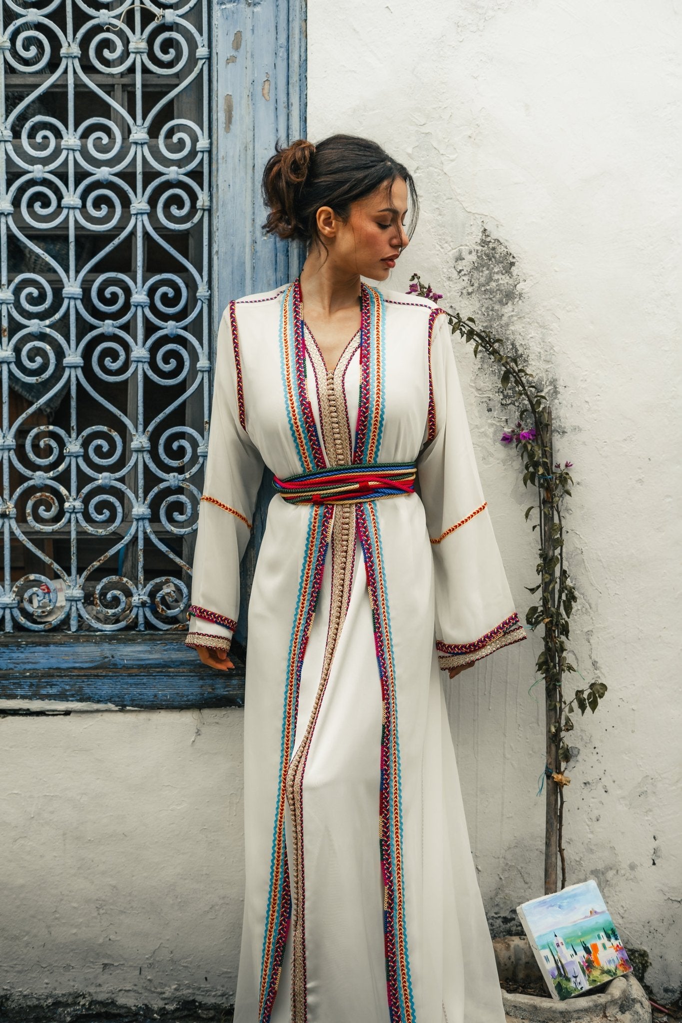 Kahina | Takchita inspiration berbère - Caftans modernes - MAYANE COUTURE
